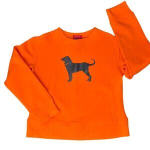 Iconic The Black Dog Unisex Kids Classic Crew Sweatshirt Size 10